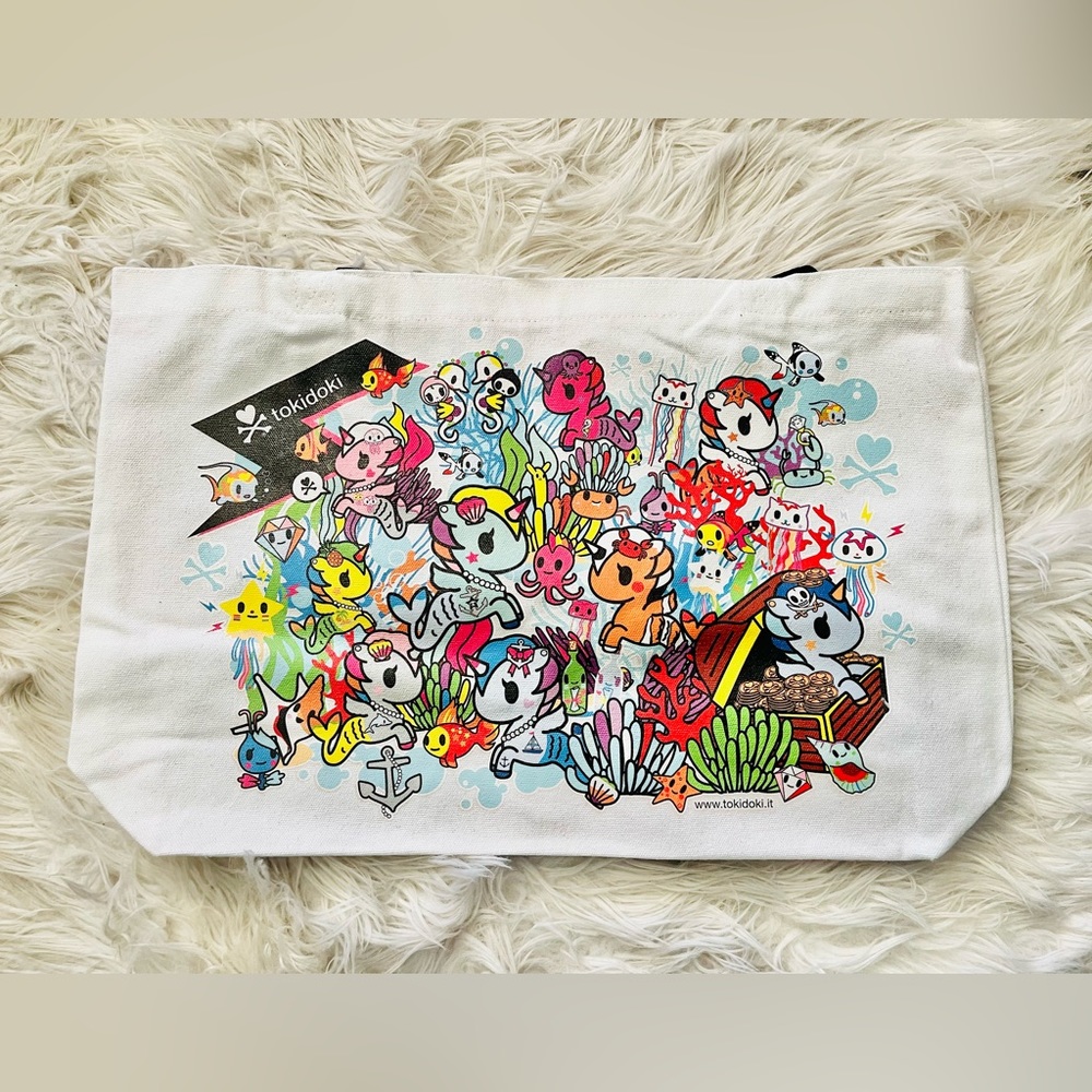 Tokidoki Sea Punk Graphic Canvas Tote Bag (SDCC 2017 Exclusive)